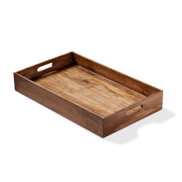 Picture of mill creek mango wood tray - natural