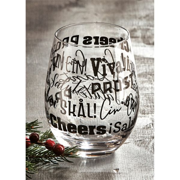 Picture of viva! stemless wine - black