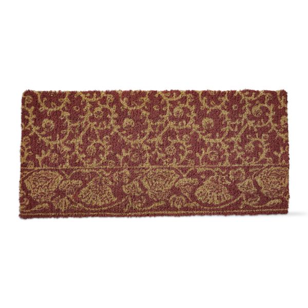 Picture of waterlily estate coir mat - blush